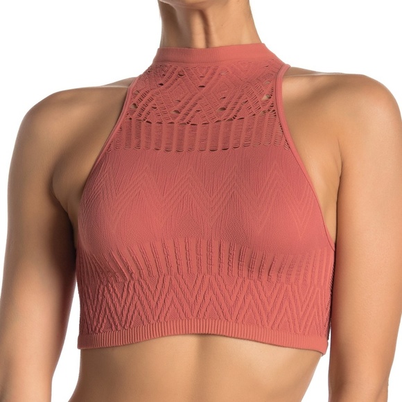 seamless longline bralette